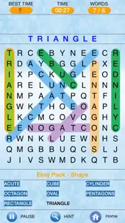 word search - find hidden crosswords puzzles, spider freecell solitaire and tic tac toe iphone images 1