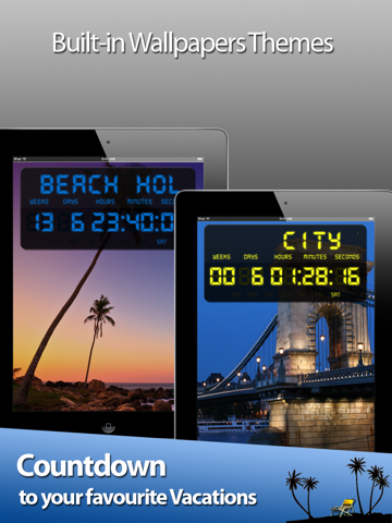 wallpaper countdown – havalı etkinlik geri sayım uygulaması ipad resimleri 3