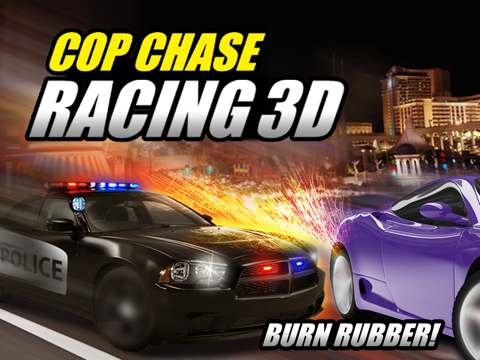a cop chase car race 3d free - by dead cool apps ipad images 1