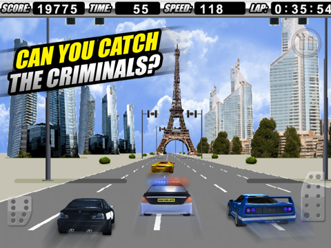 a cop chase car race 3d free - by dead cool apps ipad images 3
