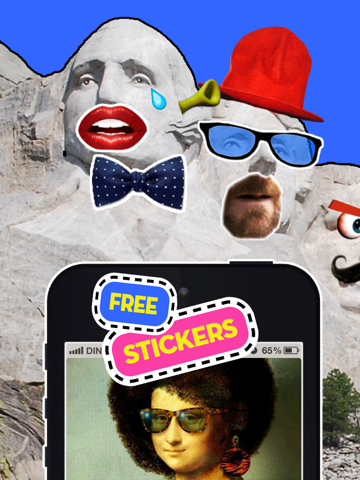 stickerzap - the free stickers app ipad images 1