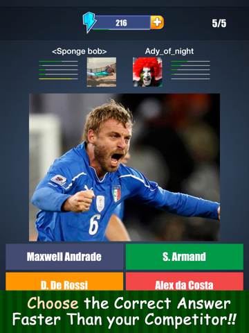 ¡adivina el futbolista - Сoncurso de fútbol ipad capturas de pantalla 4