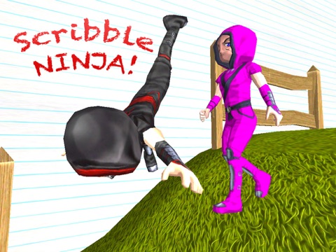 a scribble ninja run free ipad images 1