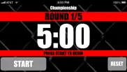 mma timer lite - free mixed martial arts round interval timer iphone resimleri 4
