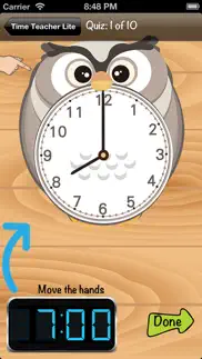 time teacher lite - learn how to tell time iphone images 2