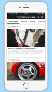 the vr6 owners club iphone capturas de pantalla 1