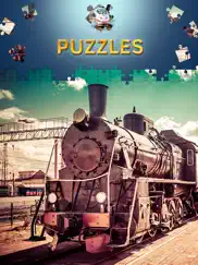 Пазлы поезда игры головоломки пазлы с уровнями айпад изображения 1