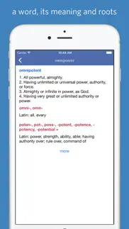 classical root dictionary iphone images 4