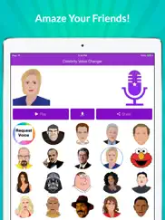 celebrity voice changer - funny voice fx cartoon soundboard ipad images 3