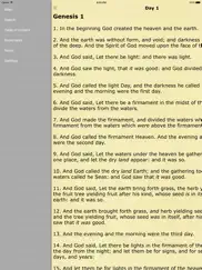 chronological bible in a year - kjv daily reading ipad images 3