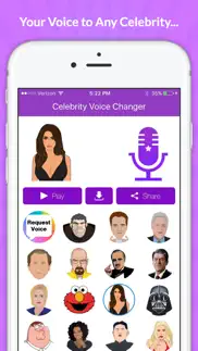 celebrity voice changer - funny voice fx cartoon soundboard iphone images 2