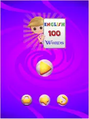 100 first easy english words - learning vocabulary ipad images 1