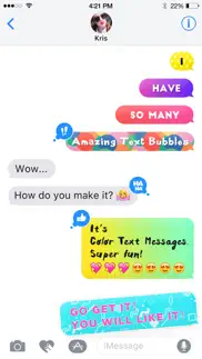 color text messages- customizer colorful texting iphone images 1