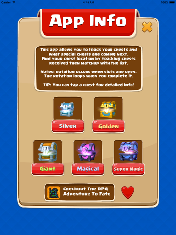 chest tracker for clash royale - easy rotation calculator ipad images 2
