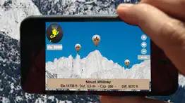 us mountains, peaks and hills in augmented reality iPhone Captures Décran 2