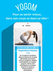 yogom - yoga gratuit - exercice de relaxation ipad resimleri 2