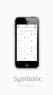 checksheet app -symbolix.- iPhone Captures Décran 3