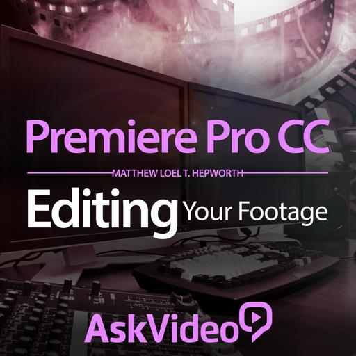 editing your footage course for premiere pro logo, reviews