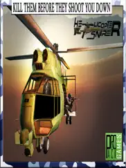 cobra helicopter sharp shooter sniper assassin - the apache stealth assault killer at frontline ipad images 1