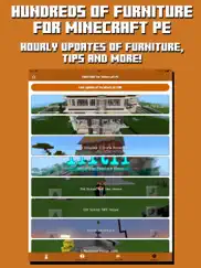 furniture for minecraft pe - furniture for pocket edition ipad images 1