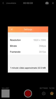 videokit - a toolkit for capturing video in small size or compressing your video library iPhone Captures Décran 3