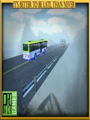 mountain bus driving simulator cockpit view - dodge the traffic on a dangerous highway ipad images 2