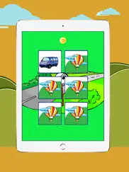 vehicle transportation memory matching game ipad images 3