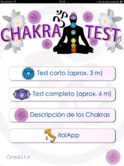 chakra test - descubre el estado de tus chakras, armoniza las energias de tus chakras desequilibrados ipad capturas de pantalla 1