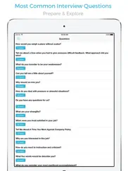 gems - prepare for your job interview iPad Captures Décran 1