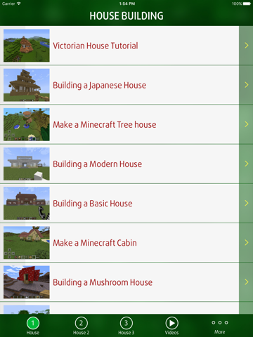 guide for building house - for minecraft pe pocket edition ipad images 1