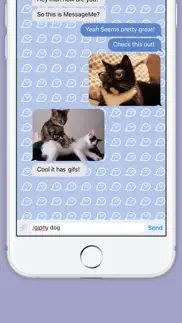 messageme - free messaging app iphone resimleri 1