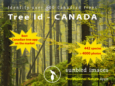 tree id canada - identify over 1000 native canadian species of trees, shrubs and bushes ipad images 1