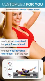 easy ab workouts free - flatten and tone your stomach and back fat iphone images 2