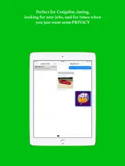 private texting - phone number for anonymous text ipad images 2