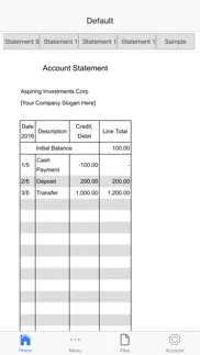 account statement iphone images 1