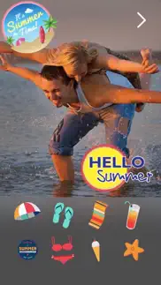 i love summer - stickers for photo iphone images 1