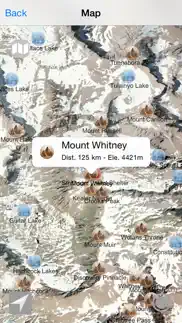 us mountains, peaks and hills in augmented reality iPhone Captures Décran 4