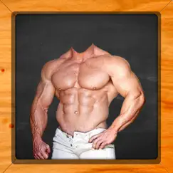 body builder photo montage deluxe logo, reviews