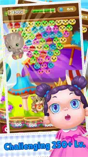 crazy bubble shooter birds rescue - funny cat pop mania and adventure games iphone images 4