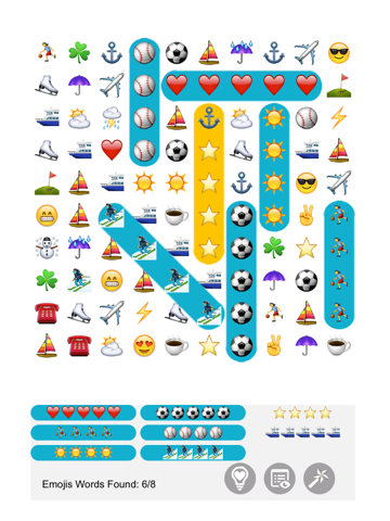 emoji word search ipad resimleri 1