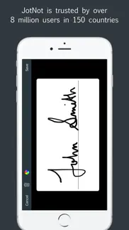 sign by jotnot - fill and sign pdf form or sign pdf document iphone resimleri 2