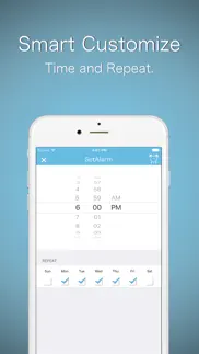 talking alarm clock -free app with speech voice iphone images 3