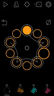 rhythm necklace - secuenciador geométrico iphone capturas de pantalla 3