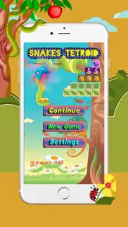 snakes slithering in square box - the new tetroid puzzle game iphone images 1