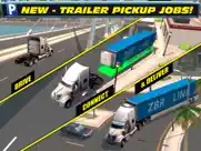 trailer truck parking with real city traffic car driving sim ipad images 2