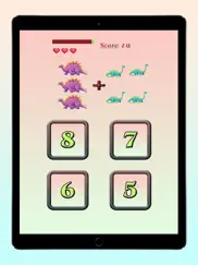 kindergarten math addition dinosaur world quiz worksheets educational puzzle game is fun for kids ipad images 3