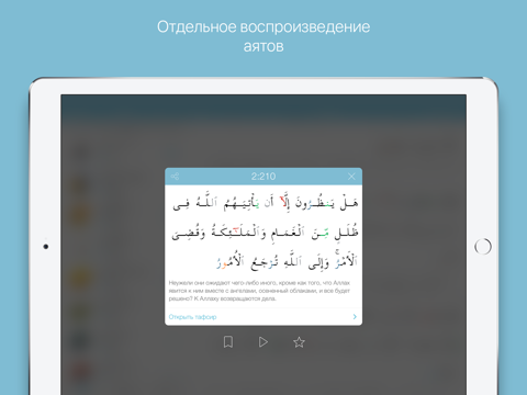 myquran — Коран на русском айпад изображения 3