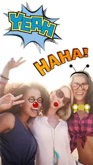 meme sticker emoji photo editor - turn your photos into comic iphone images 2