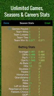 baseball stats tracker touch iphone images 3