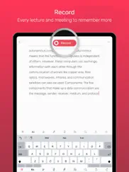 noted - record, transcribe ipad images 1